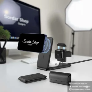 ESR 3-in-1 Travel MagSafe Charging Station for Apple Watch, iPhone and AirPods | Sordar Shop Gadgets