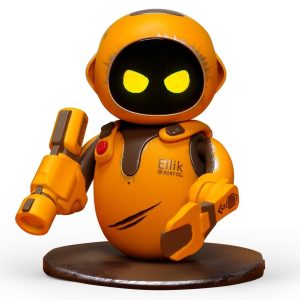 Eilik Intelligent AI Robot Desktop Pet Robot (Golden, Special Edition)