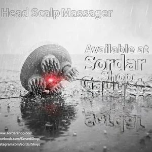 Portable Digital Head Scalp body Massager with Light Therapy on Sardar Shop Gadgets