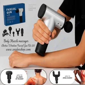 Fascial Gun KH 320 Muscle Body Massager Electric Vibrator by Sordar SHop Gadgets